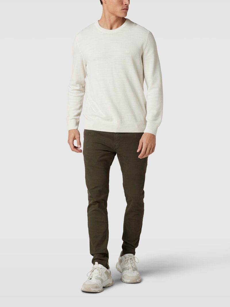Skinny Fit Jeans mit Modell 'billy' in camel