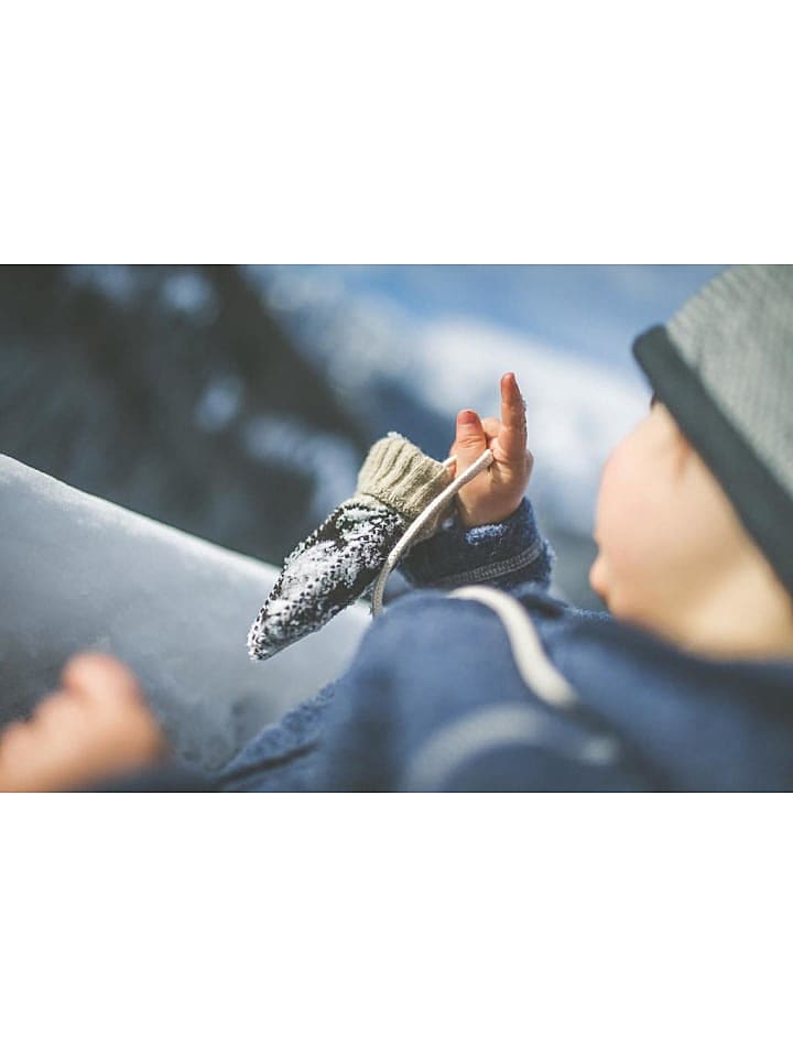 Altabebe Baby Lammfell Handschuhe in braun günstig kaufen onesize