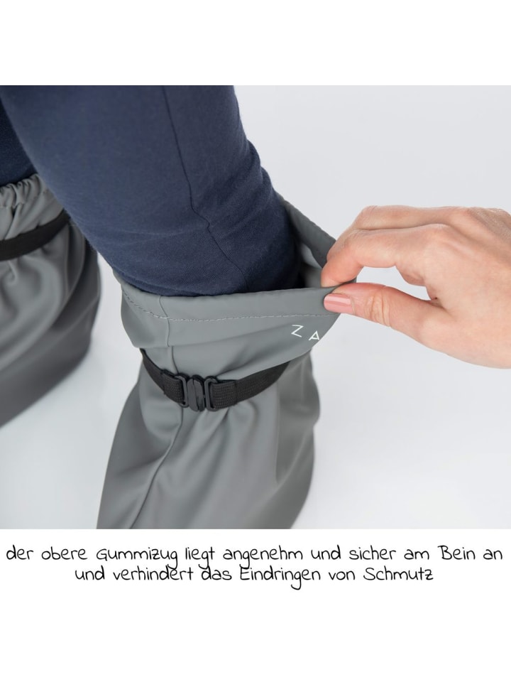 Zamboo Regenfüßlinge Overshoes, wasserdicht und winddicht, in grau günstig kaufen onesize