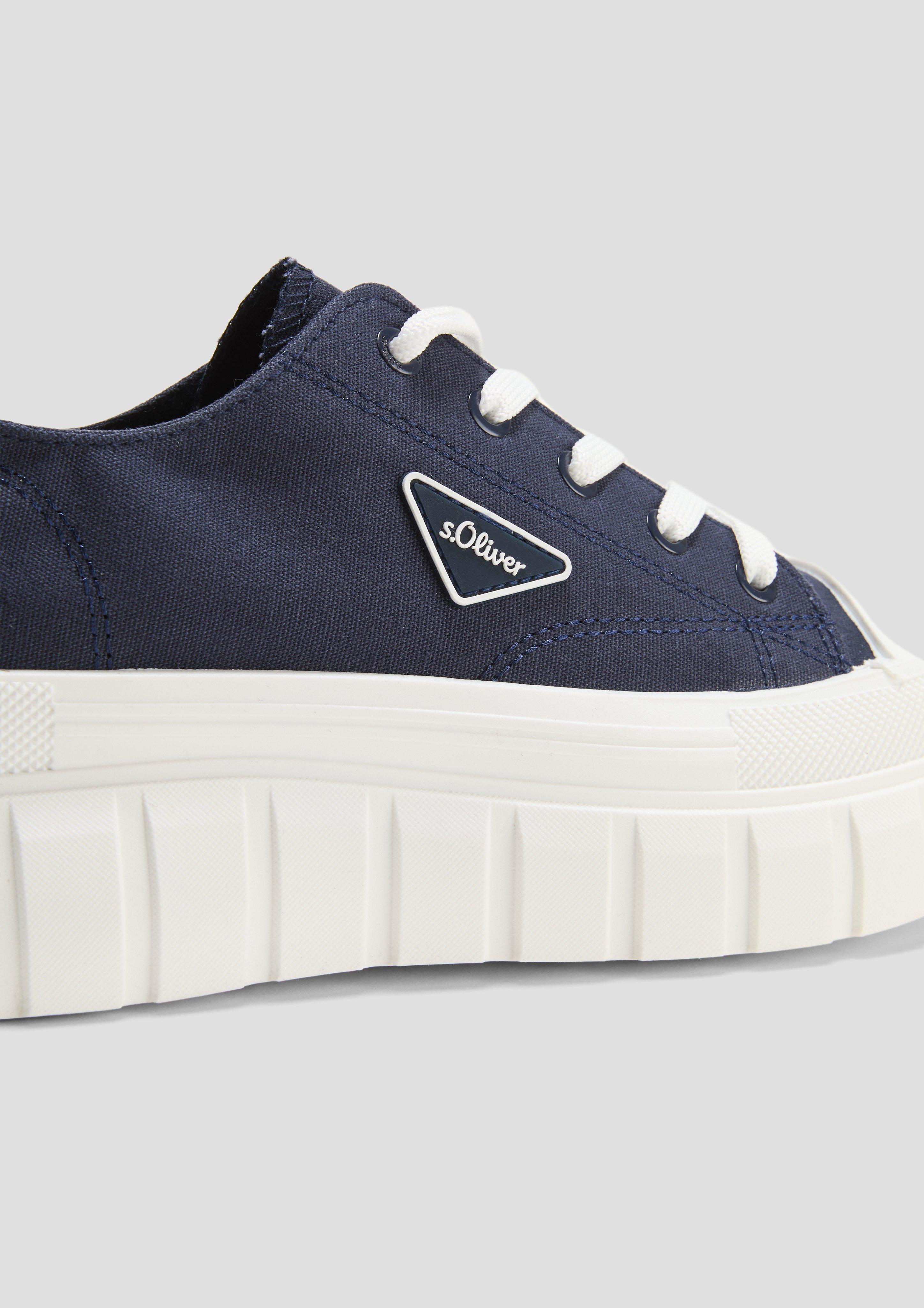 Sneaker mit Plateau-Sohle  6008843-805