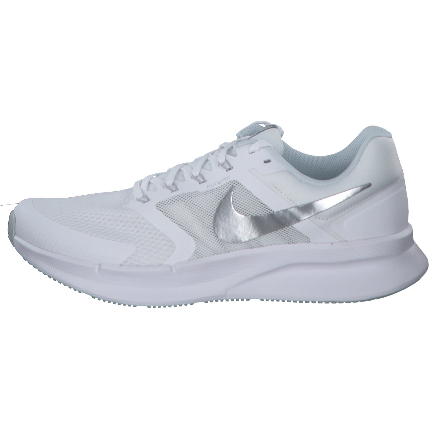 Nike Run Swift 3 DR2698, Schnürschuhe, Damen, white/mt silver/pure platinum
