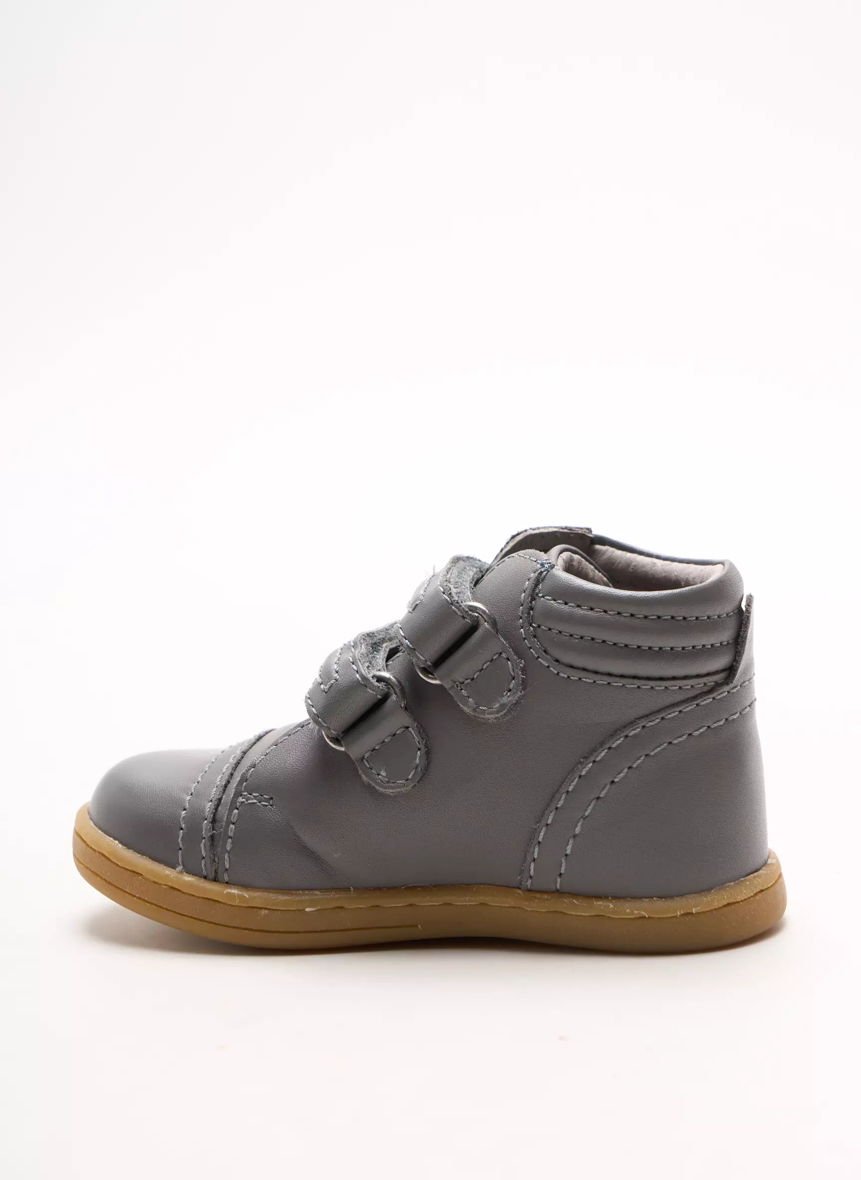 Kickers Baskets Garcon couleur gris