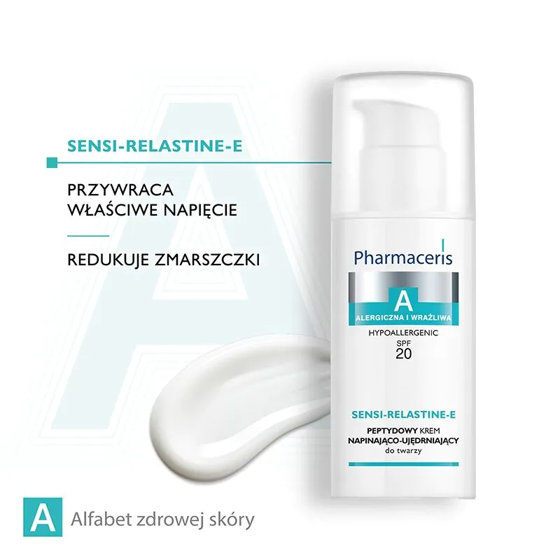 Pharmaceris A Sensi-Relastine-E peptidna krema za zatezanje i učvršćivanje kože SPF 20