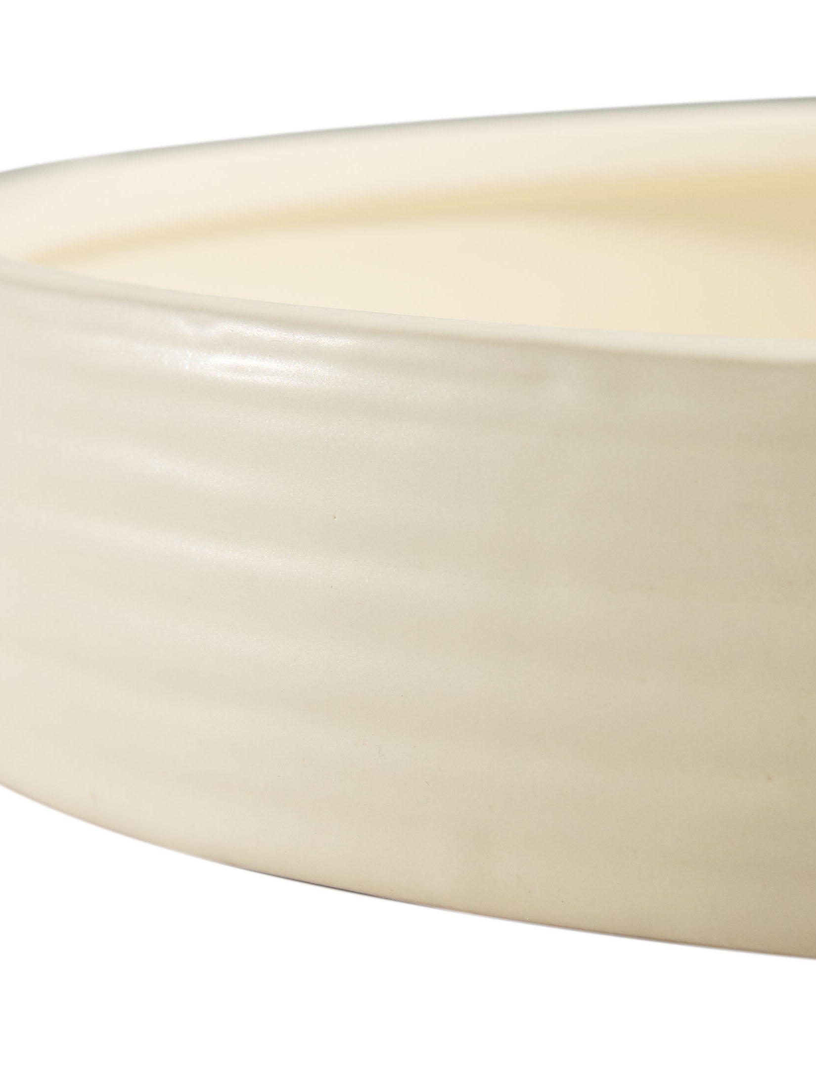 Hua Deko-Schale, Beige