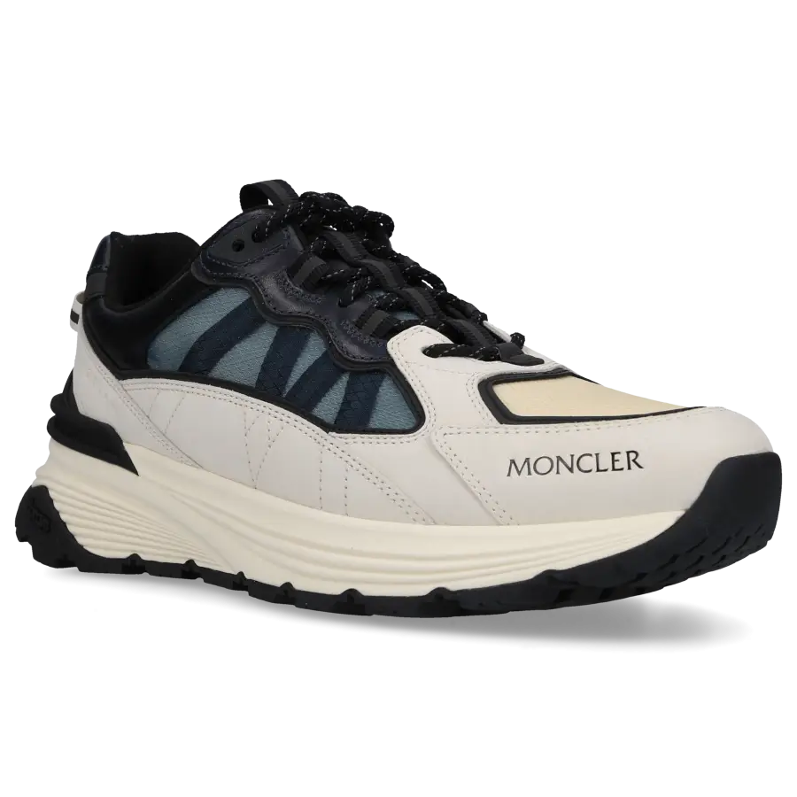 Moncler - Sneaker low LITE RUNNER Mesh - weiß