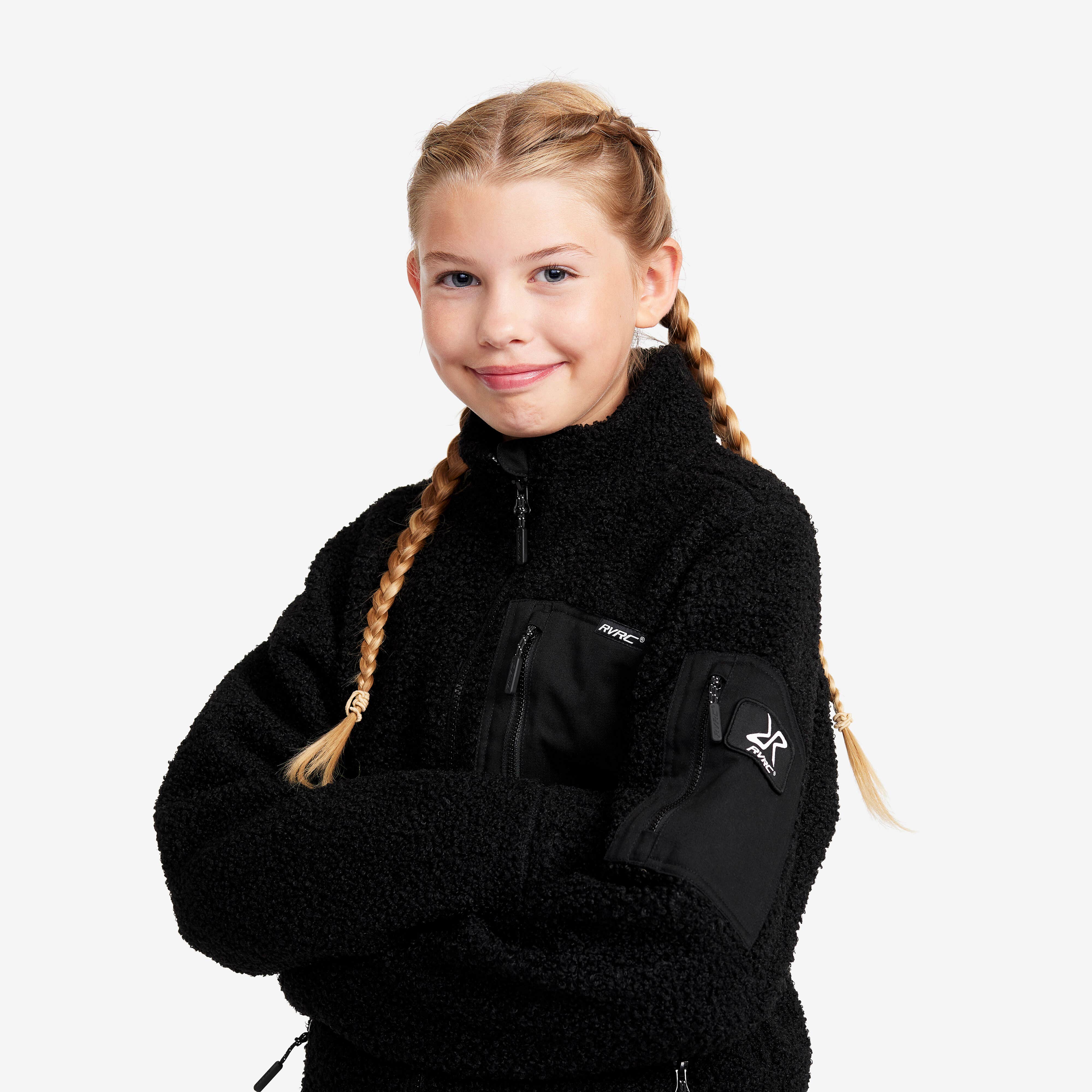 Bigfoot Pile Fleece Teens Jetblack