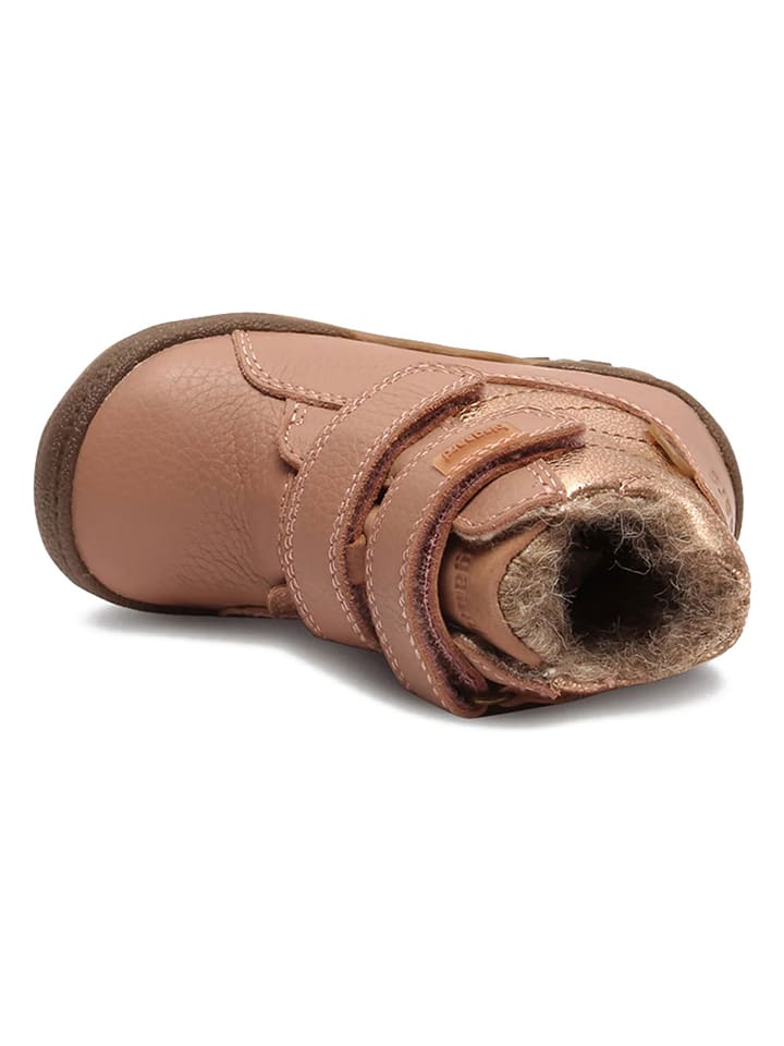 bisgaard Leder-Winterboots in Beige günstig kaufen