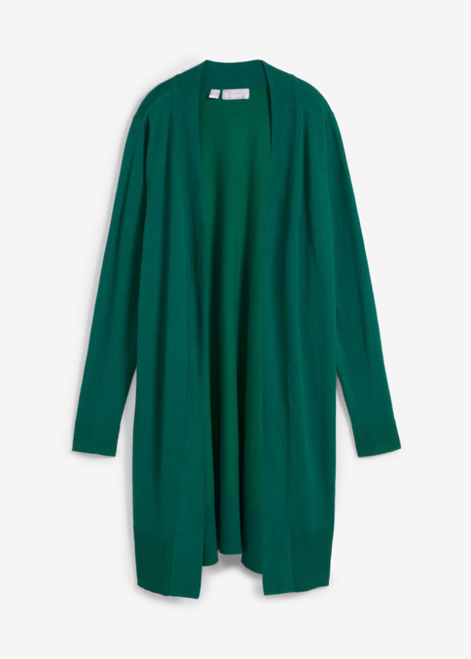 Longstrickjacke