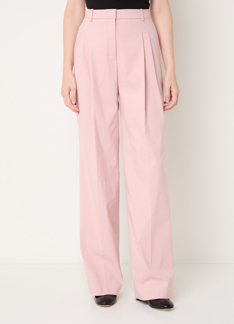 HUGO BOSS Havira high-waist loose-fit trousers with side pockets