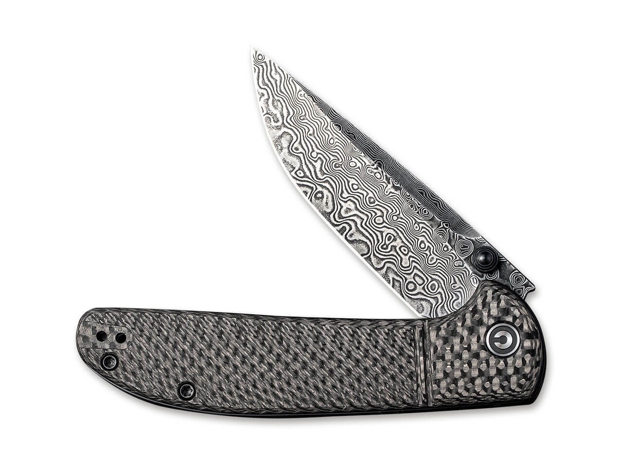 Badlands Vagabonds Damascus Carbon Black