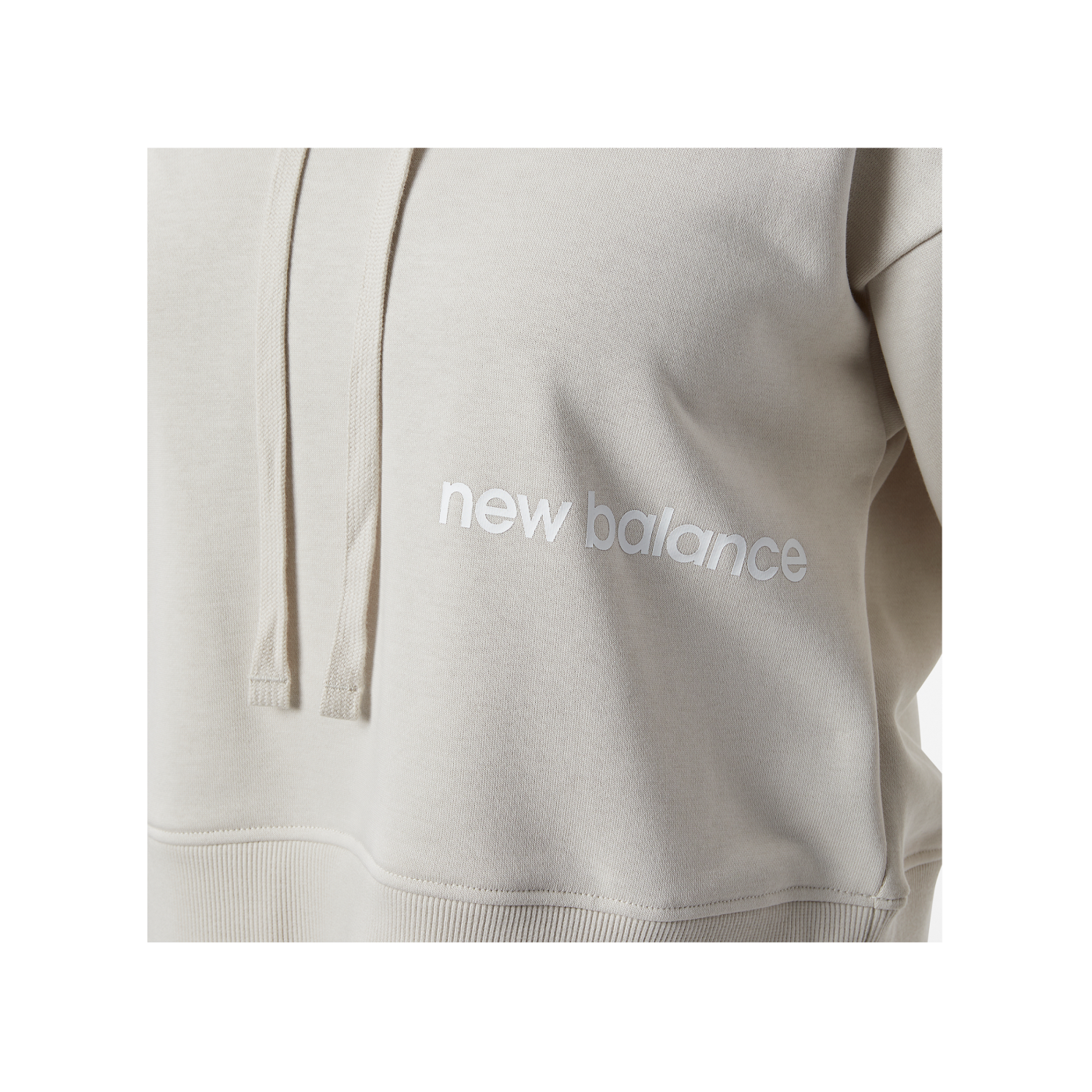 New Balance Hoody Damen Weiss FMBM