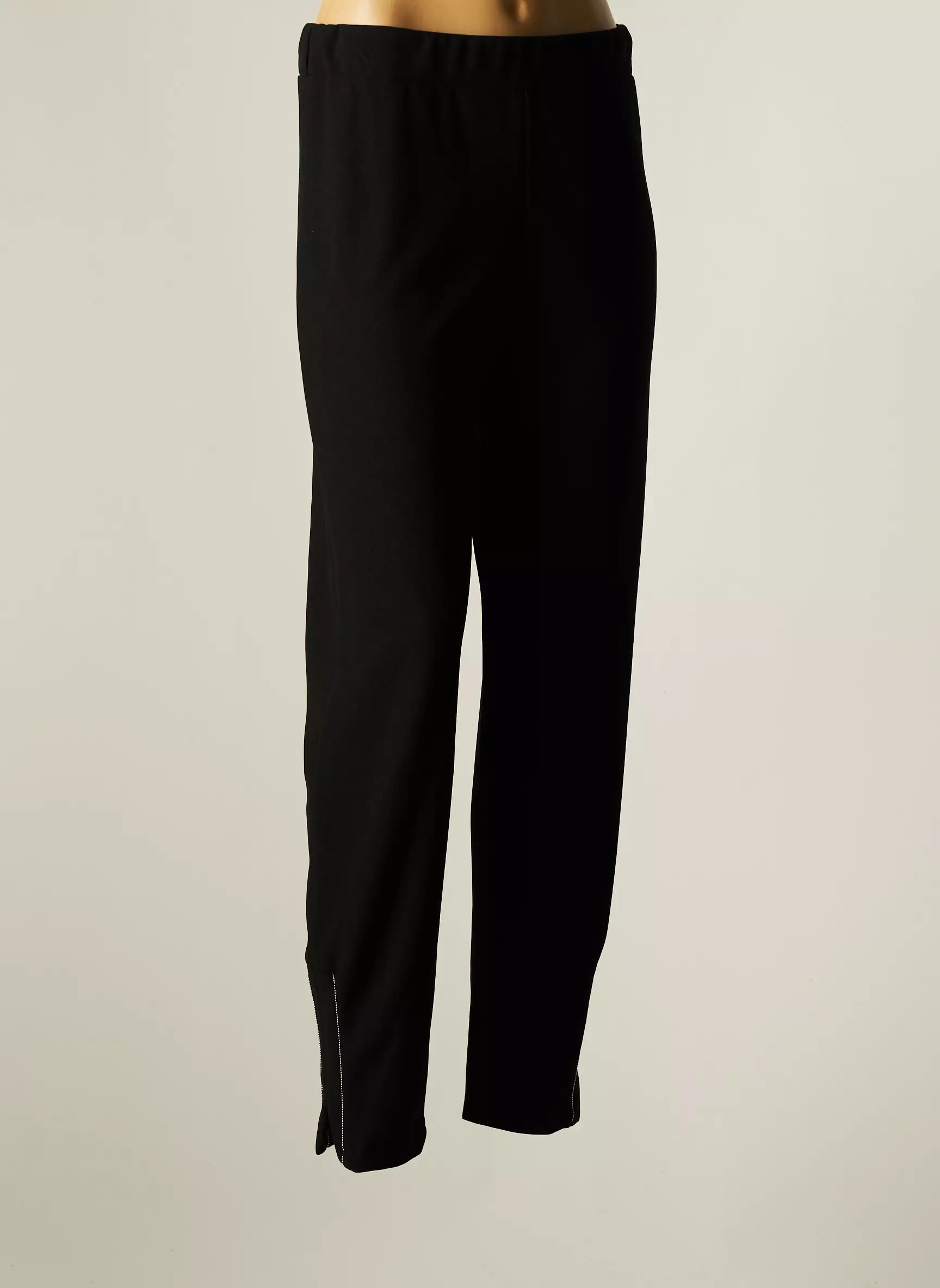 Franck Anna Pantalons Slim Femme couleur noir