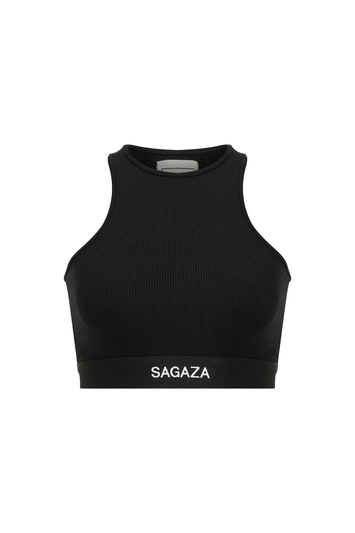 SAGAZA  Bustier - Schwarz - Unifarben