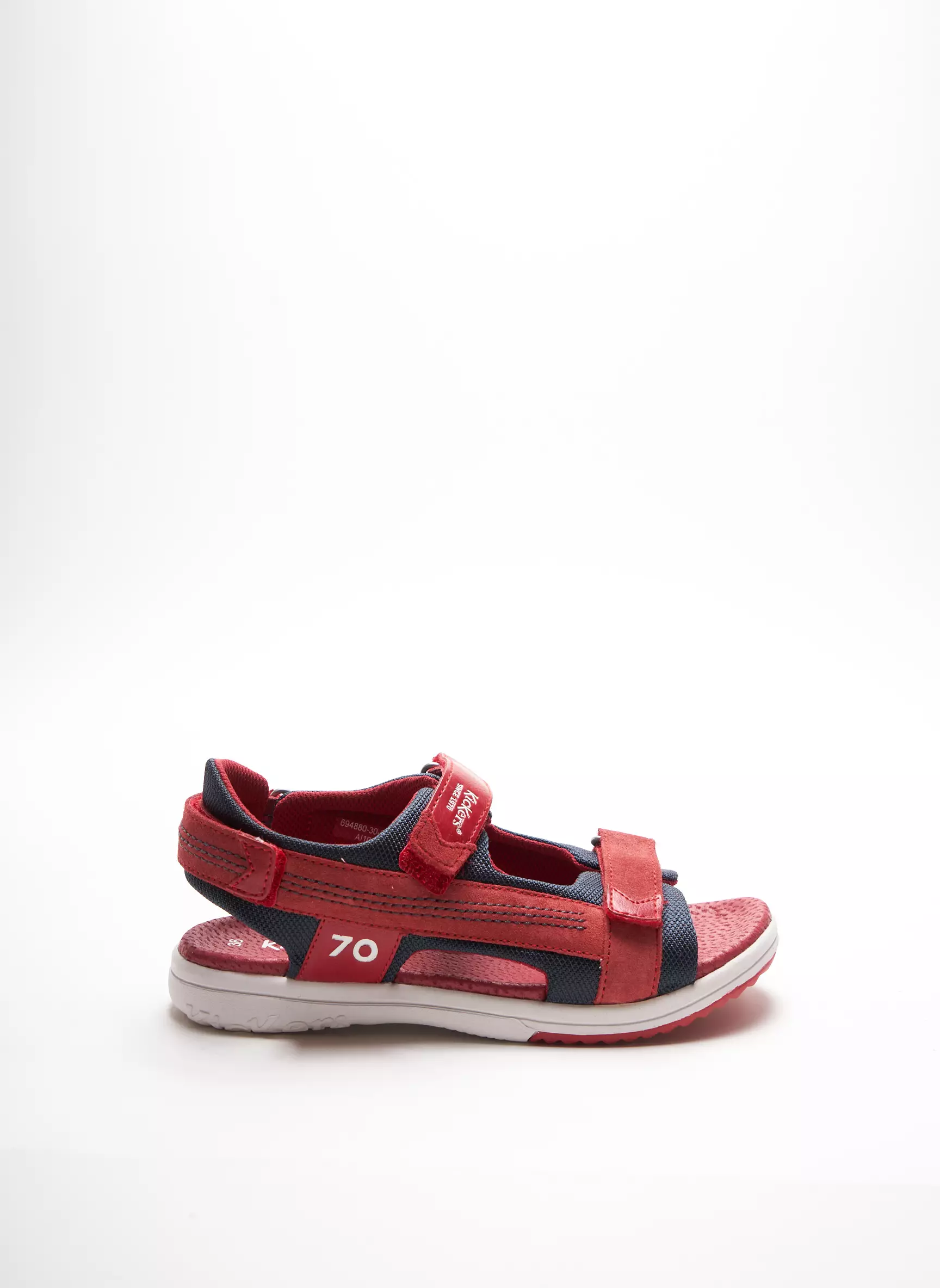 Kickers Sandales Nu Pieds Enfant couleur rouge