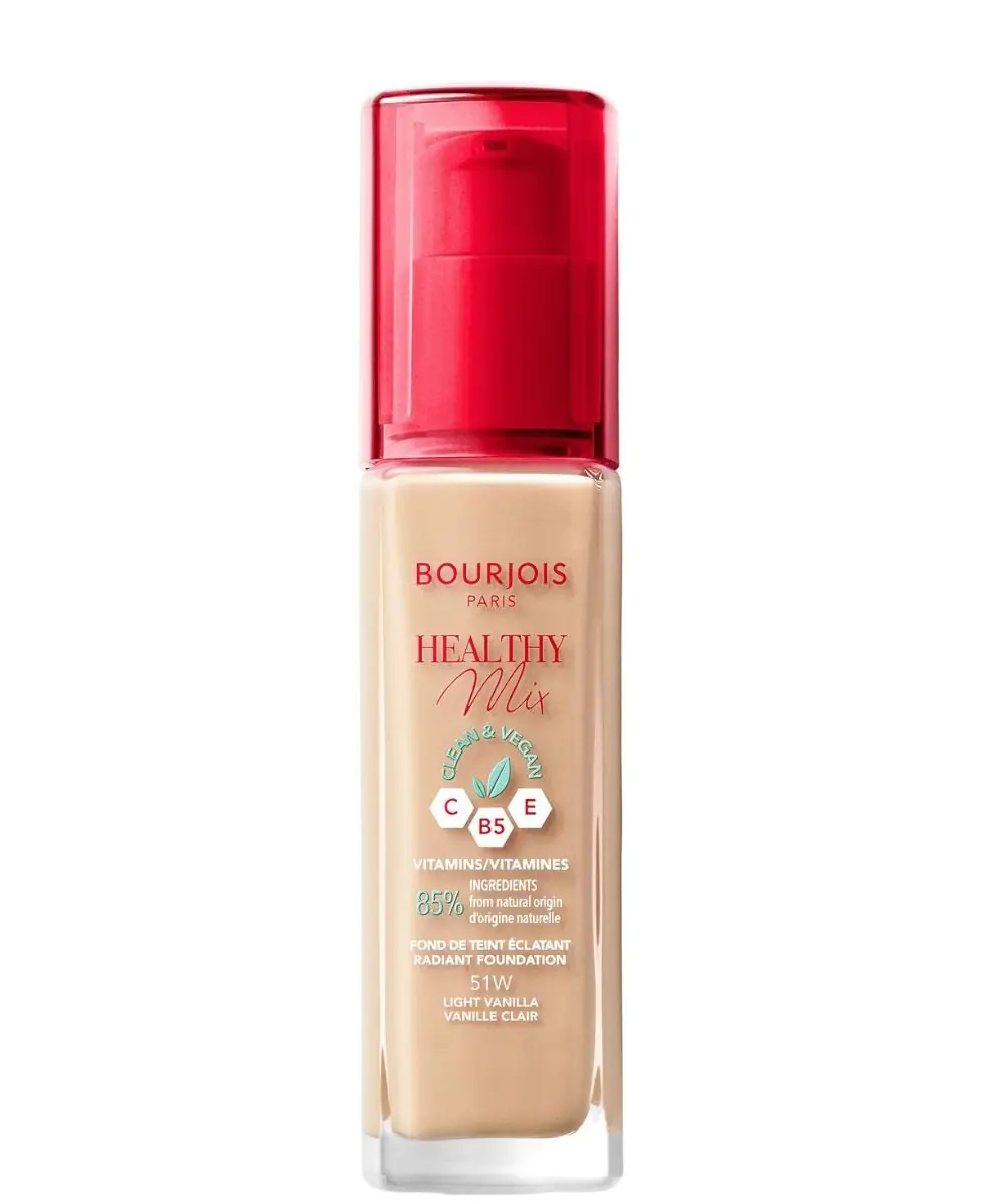Bourjois Healthy Mix Clean & Vegan podloga za lice, nijansa 51 Light Vanilla