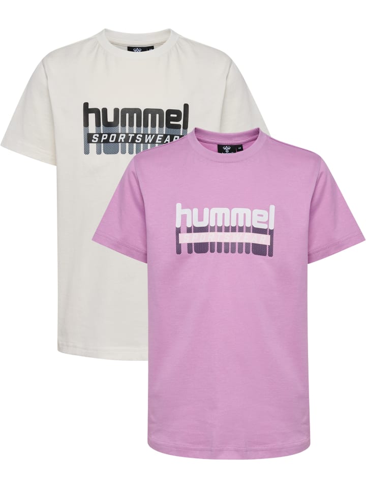 Hummel Hummel T-Shirt Hmltukas Kinder in SMOKY GRAPE/MARSHMALLOW günstig kaufen
