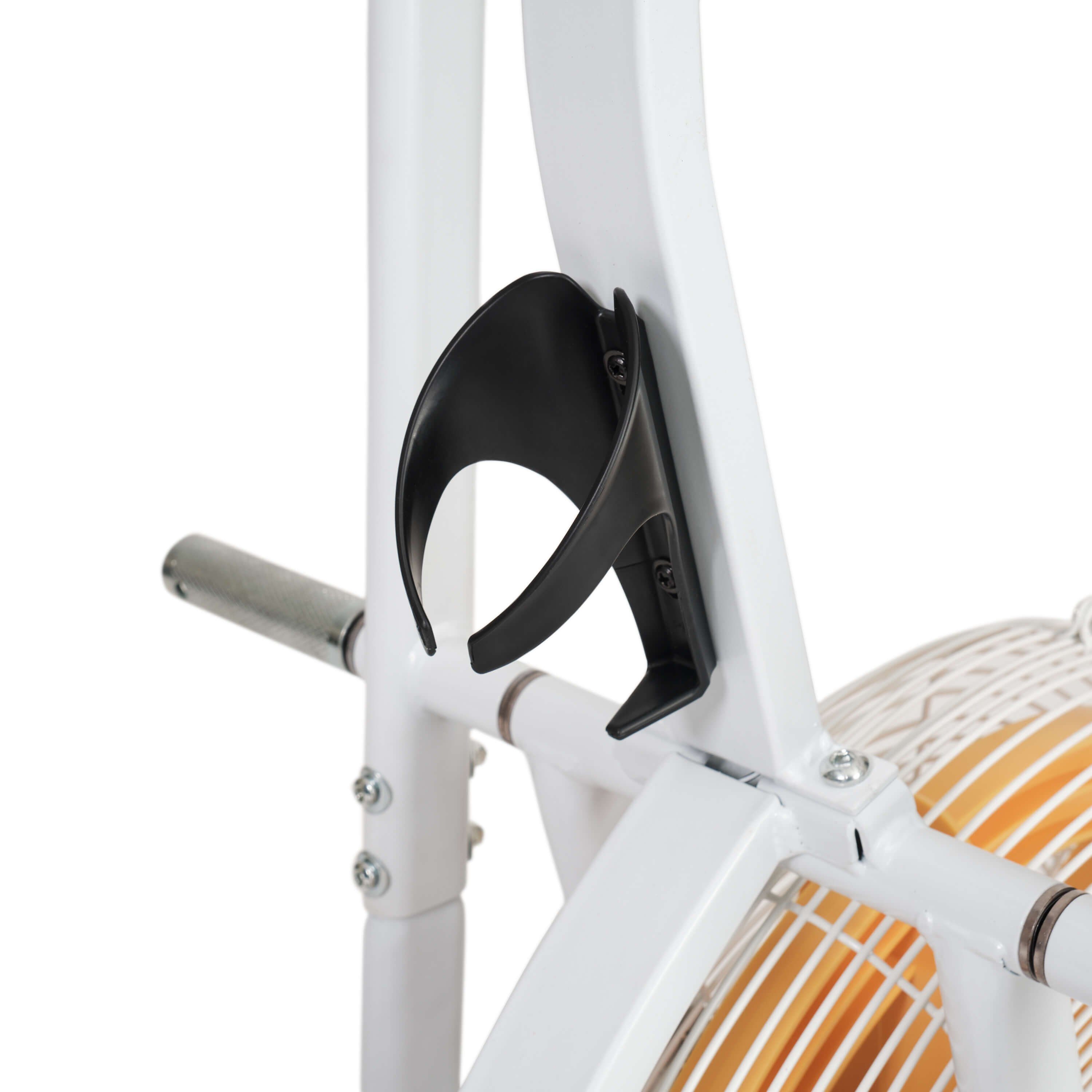 SportPlus Heimtrainer SP-FB-2100-W-iE, Profi Air Bike, Luftwiderstand, Heimtrainer für HIIT, SP-FB-2100-W-iE