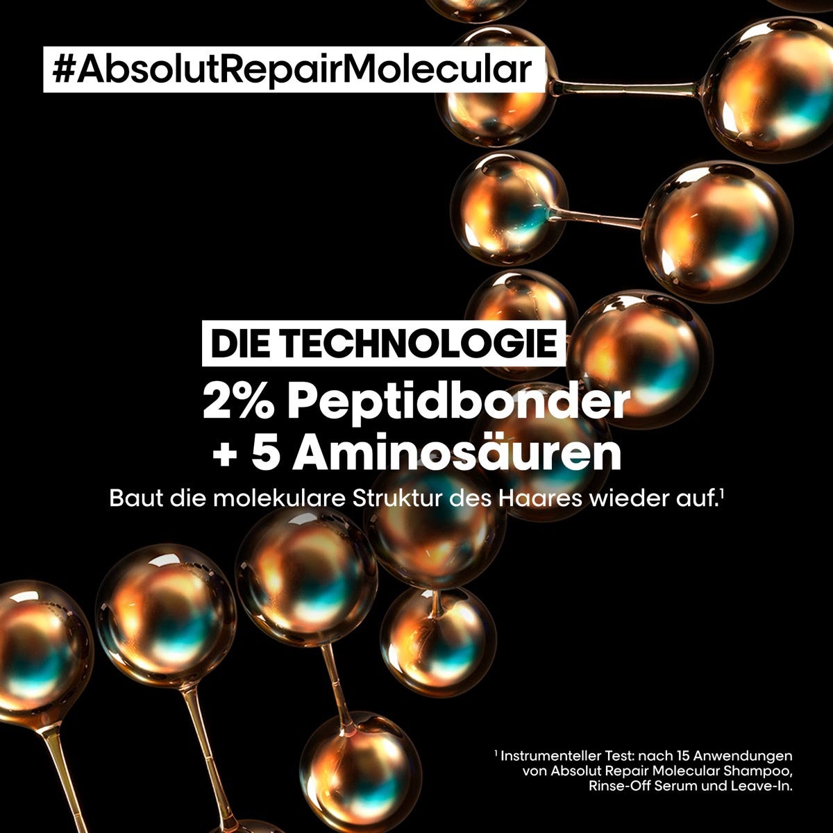 L'Oréal Professionnel Paris Serie Expert Absolut Repair Molecular Shampoo 300 ml