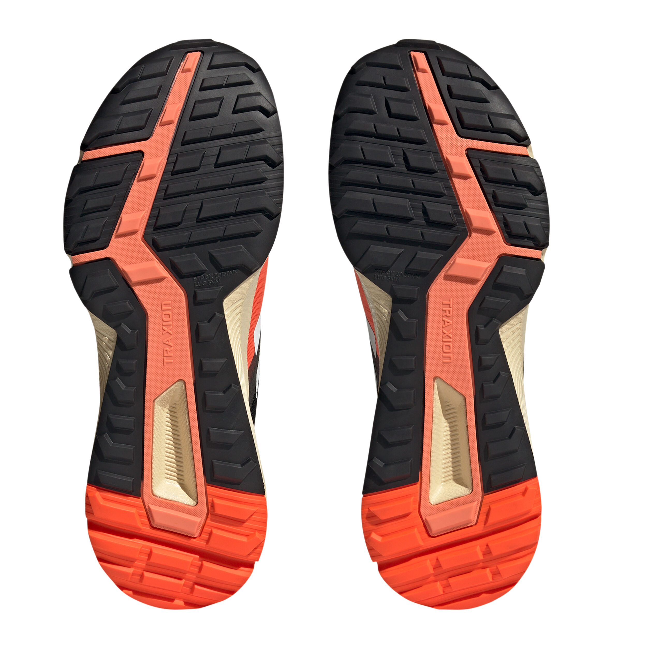 Terrex Soulstride Trailschuh Herren - Orange, Schwarz