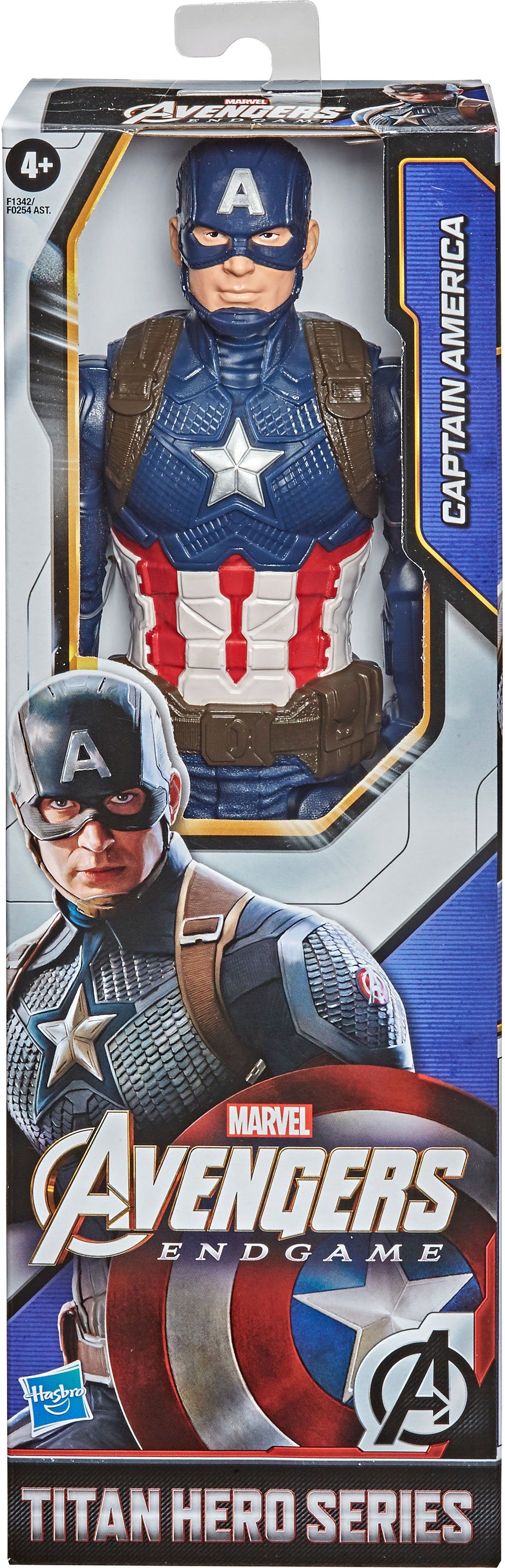 Hasbro Actionfigur Marvel Avengers Titan Hero Captain America