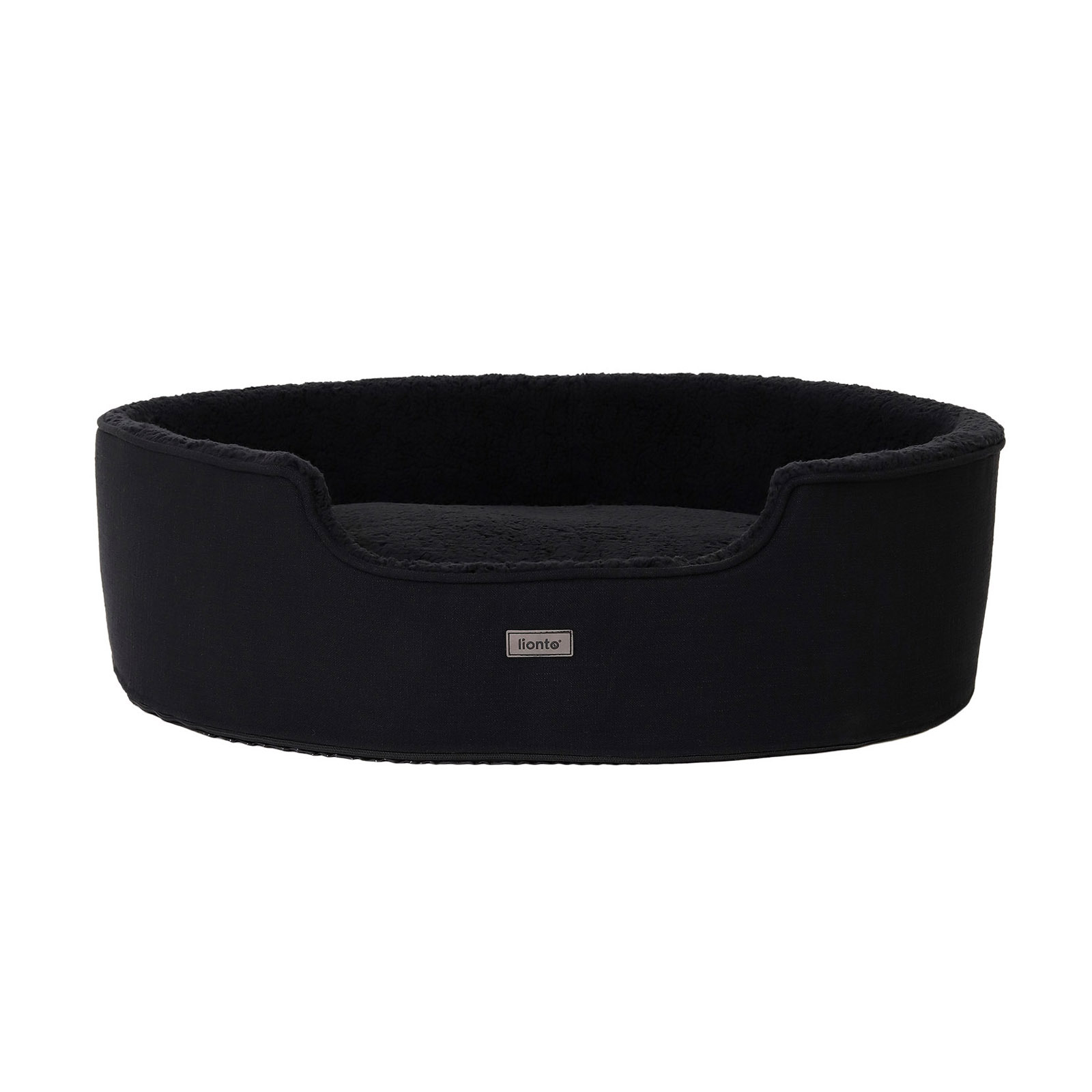 Lionto Hundebetten Lionto Hundebett mit Wendekissen schwarz S