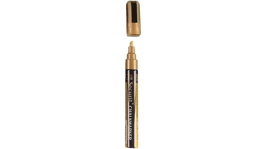 Securit Kreidemarker mittel gold gold