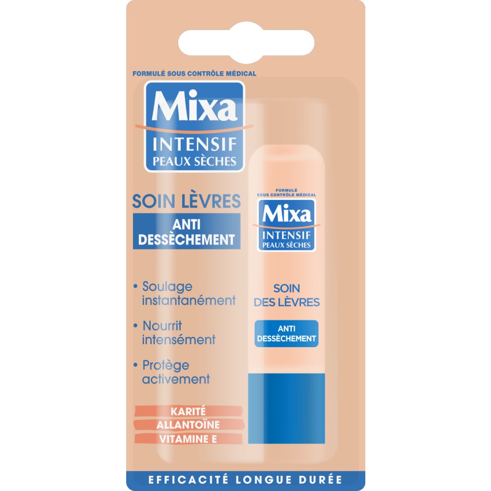 mixa Intensif Peaux Sèches Soin Lèvres Antidessèchement
