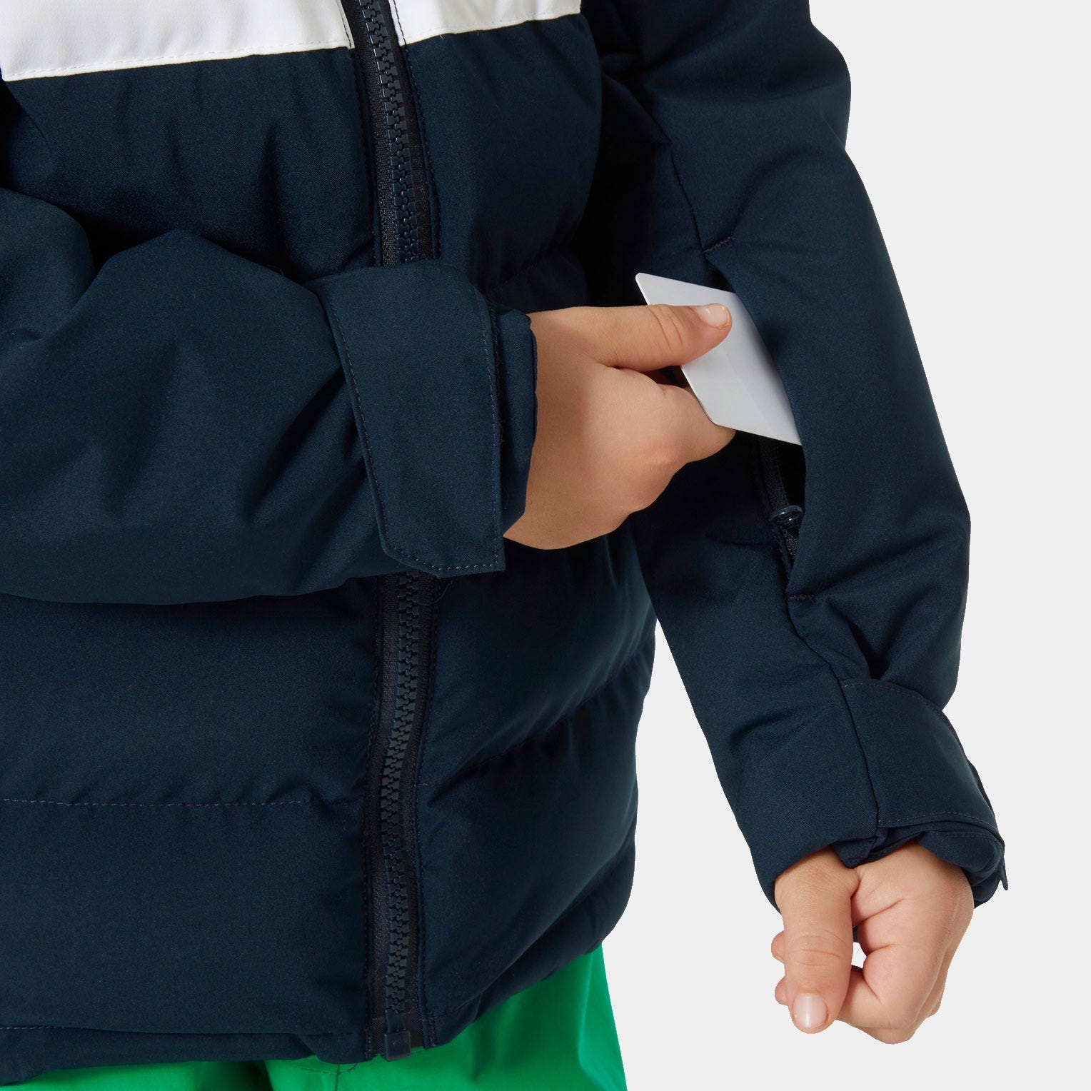 Kids’ Vertical Insulated Ski Jacket