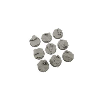 Ruined Chapel Bases, Round 28mm (5)