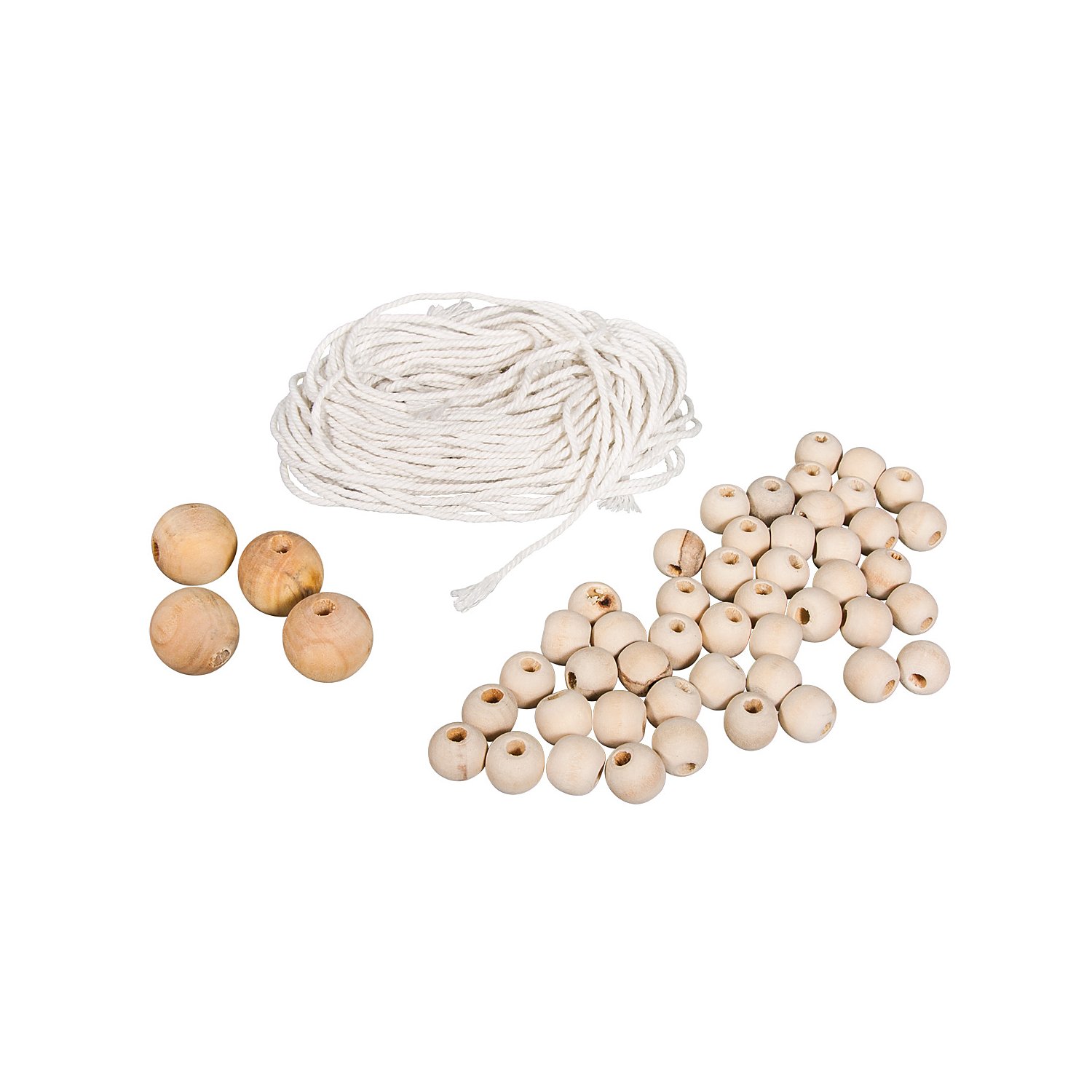 Bastelpackung Makramee Blumenampel, natur