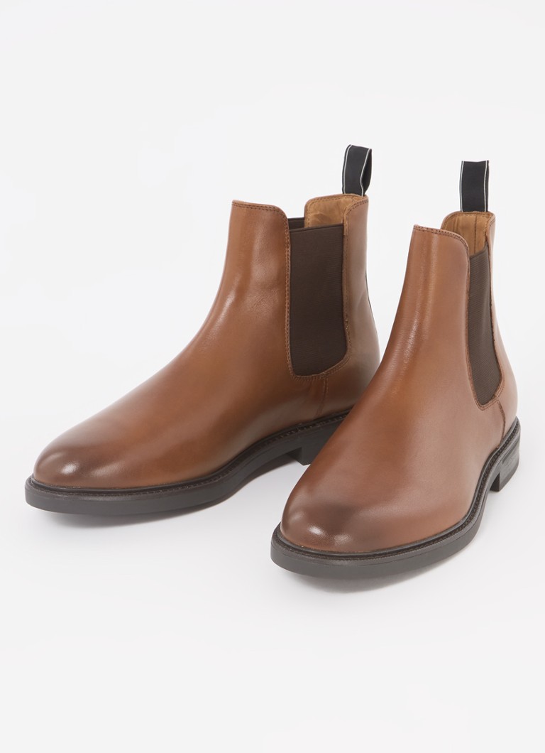 Ghete Chelsea din piele Ralph Lauren Asher