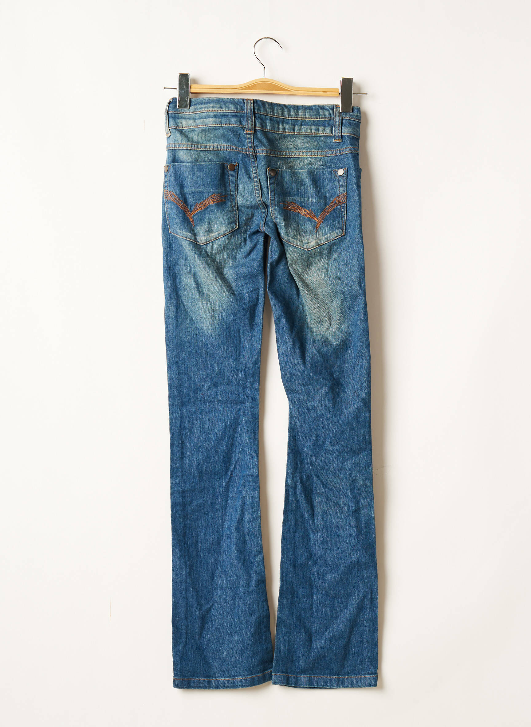 Vila Jean Flare Femme couleur bleu