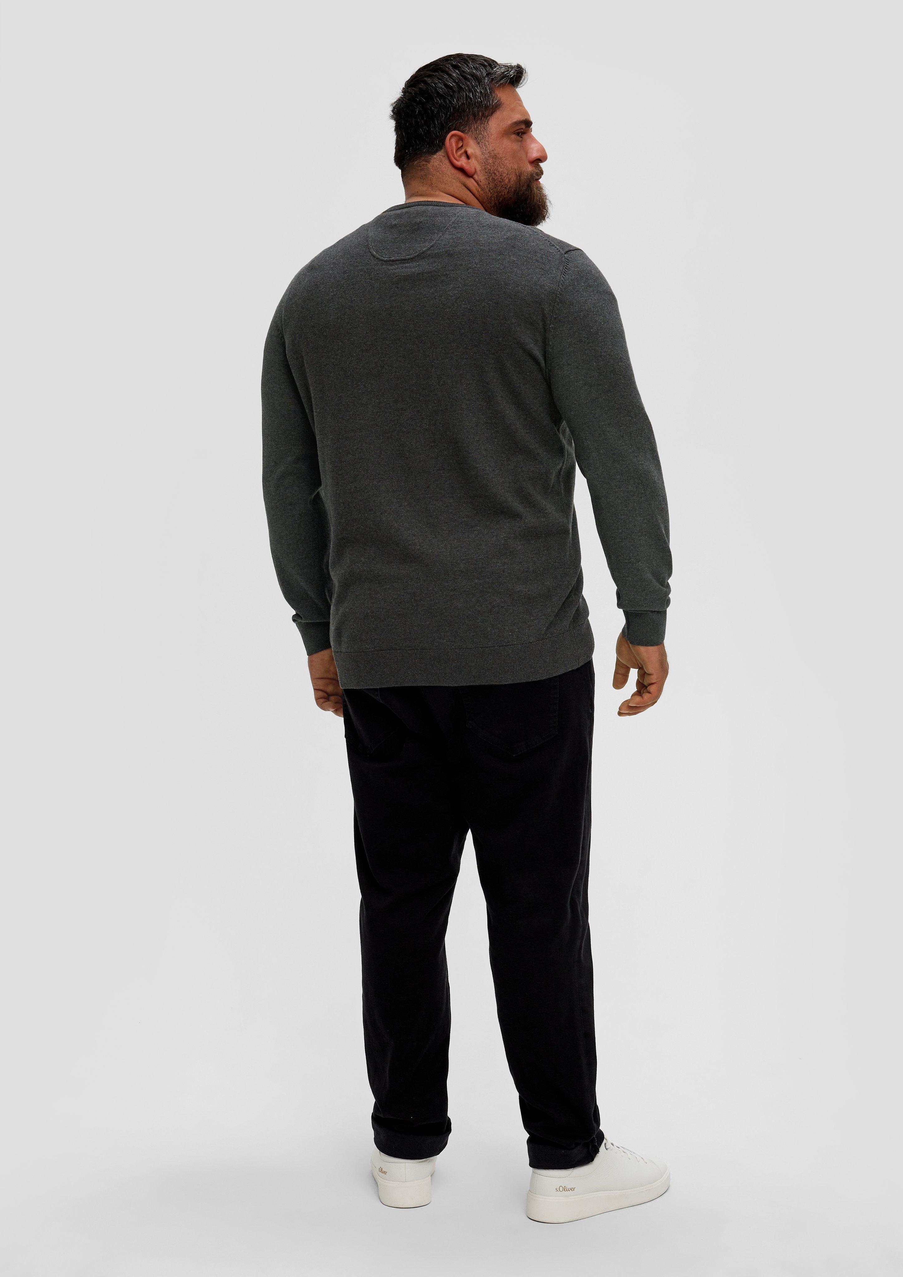 Strickpullover mit Logo-Stickerei  2148210-98W2