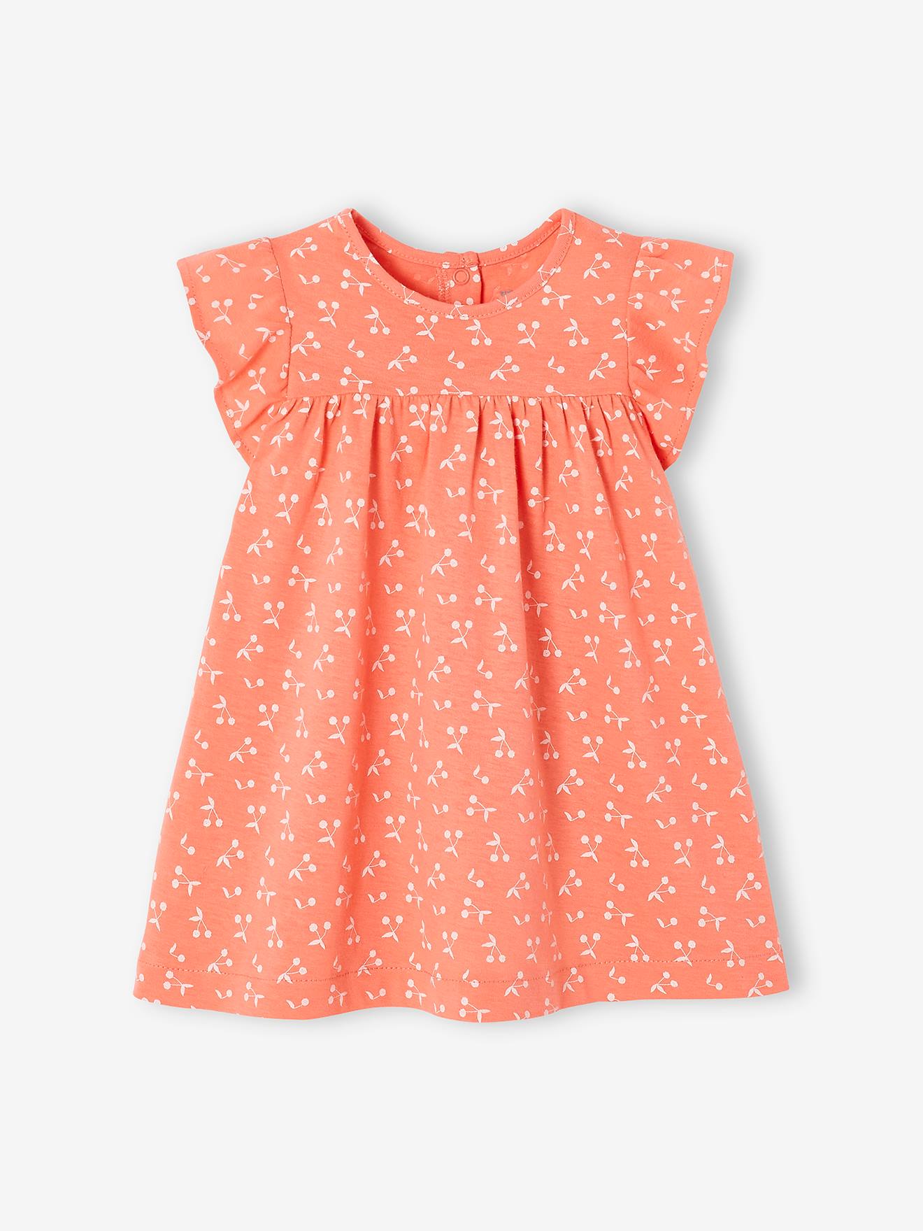 Robe bébé en jersey BASICS bleu royal rayé