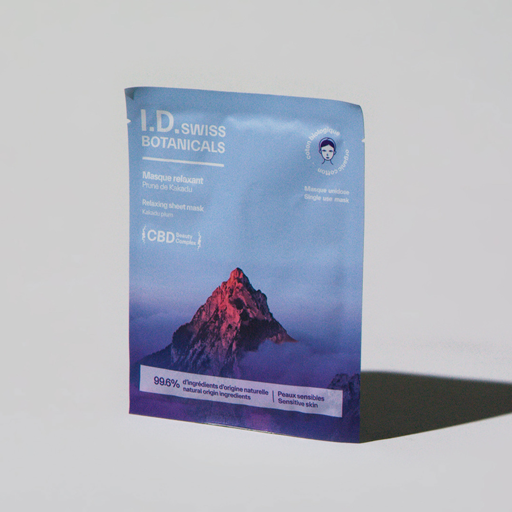 id swiss botanicals Masque Neurocosmétique Relaxant Masque