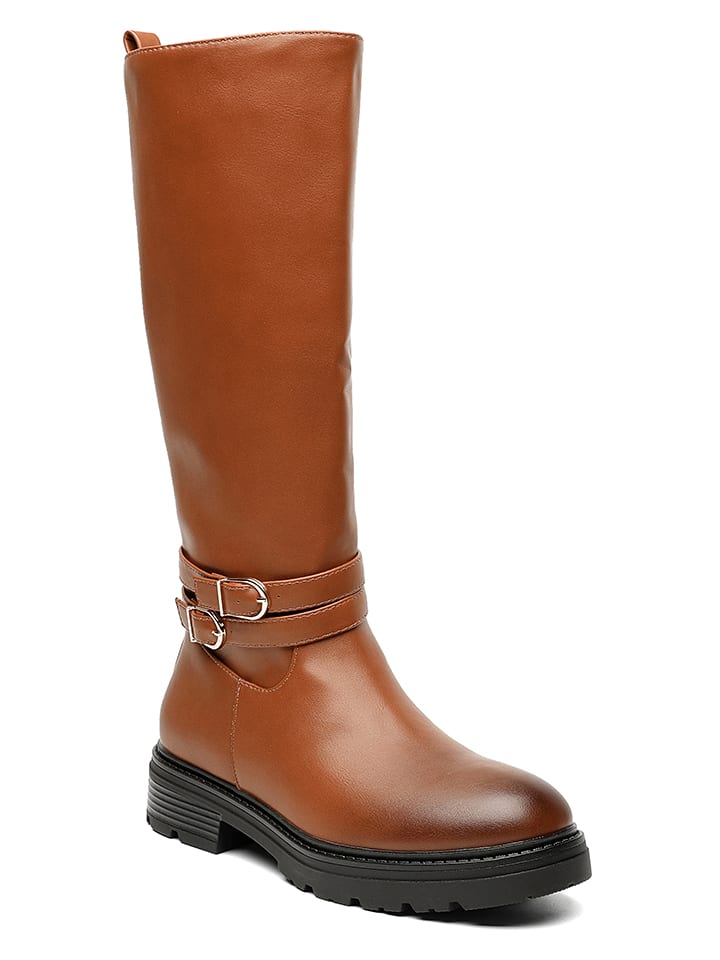 Sixth Sens Stiefel in Camel günstig kaufen