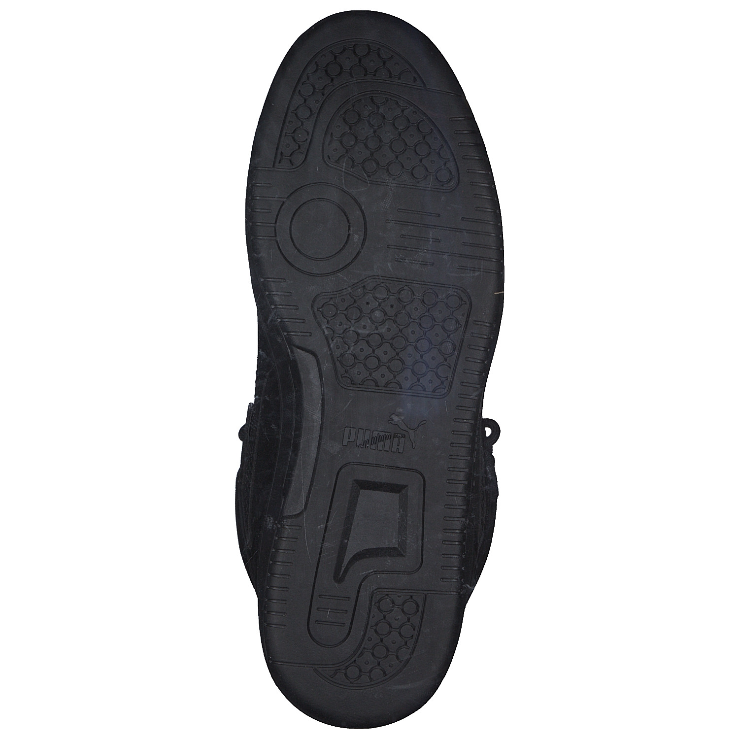 Puma Rebound 369831, Sneakers High, Herren, Schwarz (Puma Black/Castlerock)