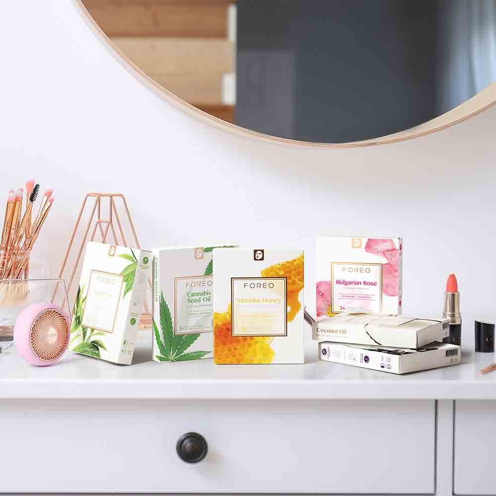 Foreo UFO Mask Farm To Face Collection Sheet Masks Green Tea