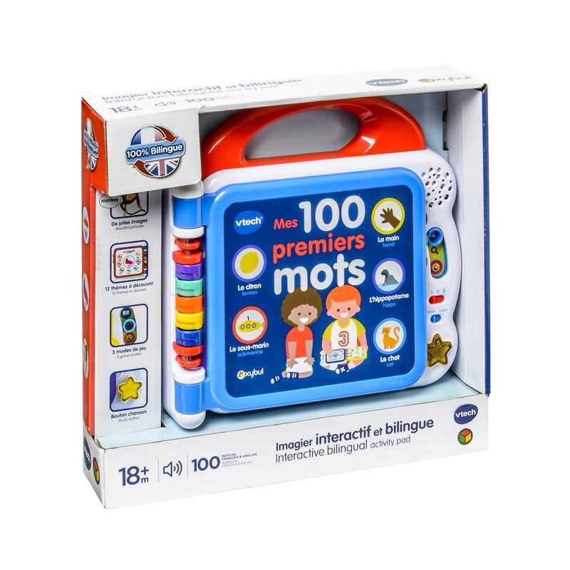 Imagier interactif bilingue Oxybul
