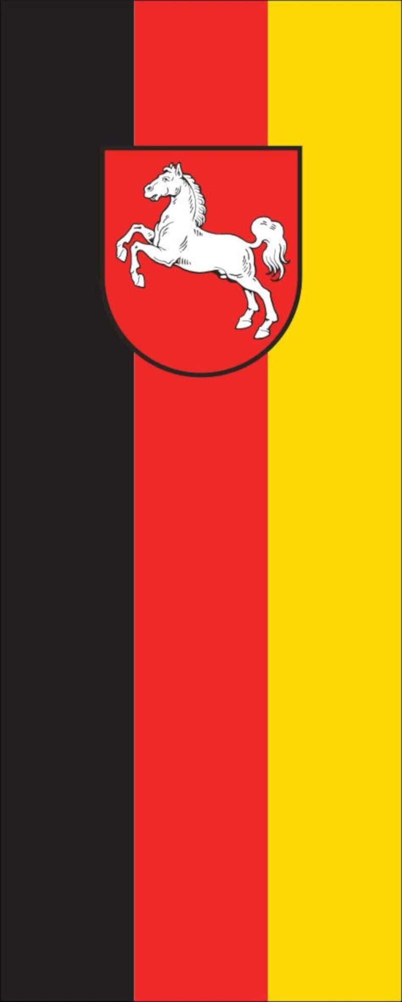 flaggenmeer Flagge Flagge Niedersachsen 110 g/m² Hochformat