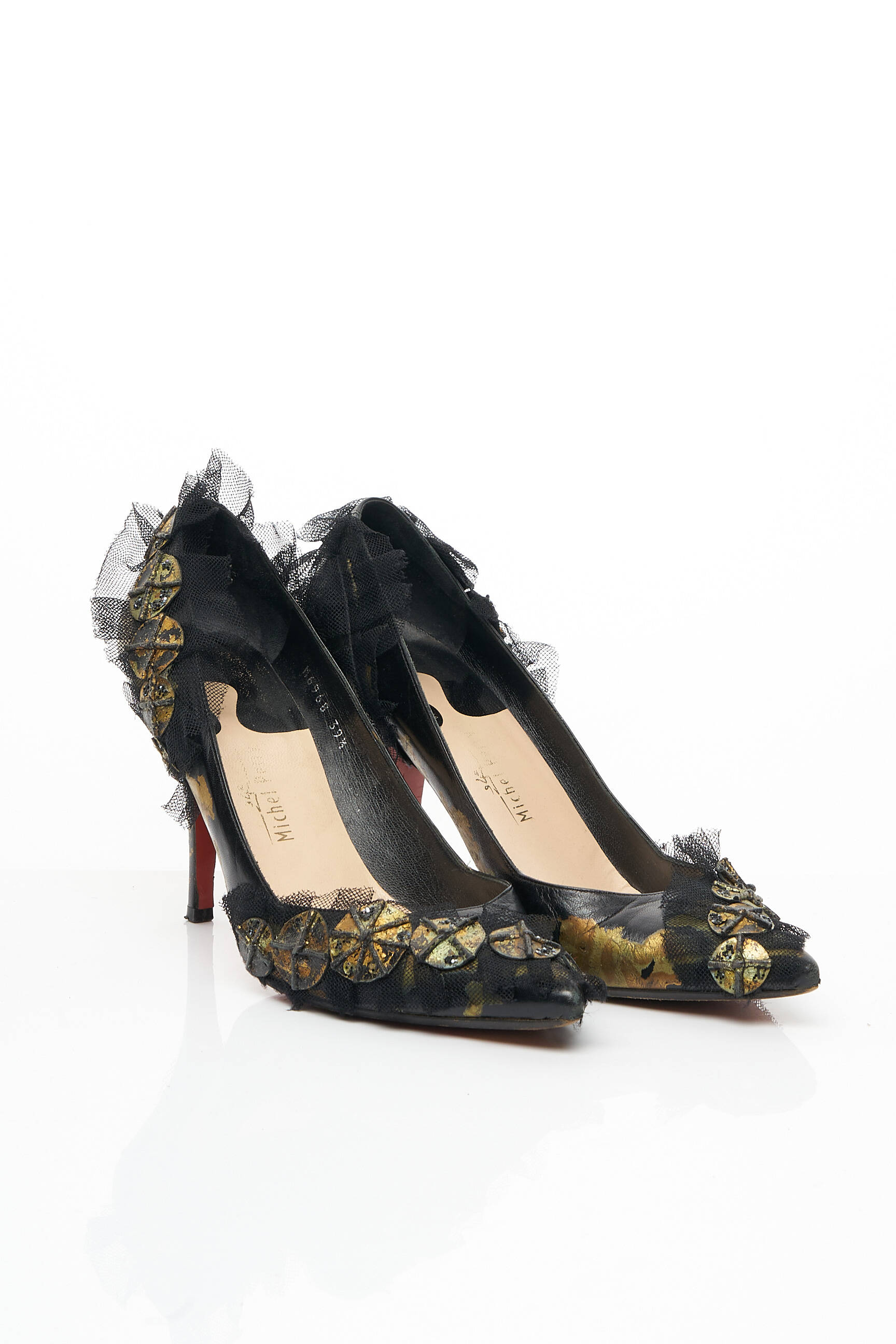 Michel Perry Escarpins Femme couleur noir