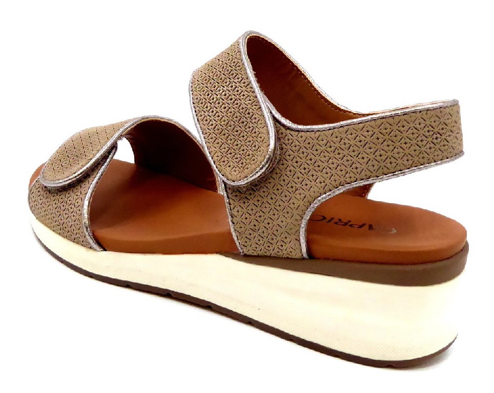 CAPRICE Klassische Sandalen beige