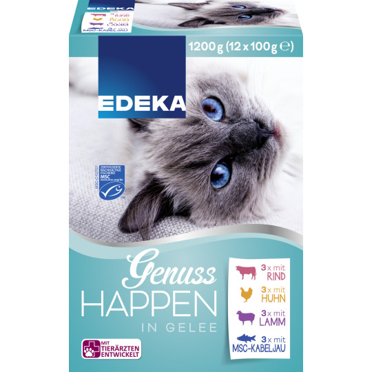 EDEKA Genuss Happen in Gelee 12x 100G
