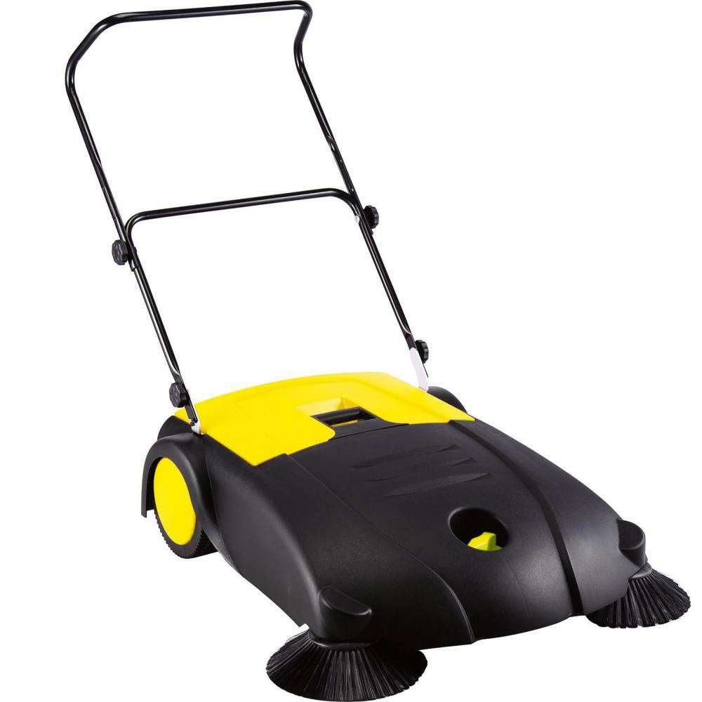 Syntrox Handkehrmaschine Syntrox Kehrmaschine 80 cm breit mit 2 Kehrbürsten