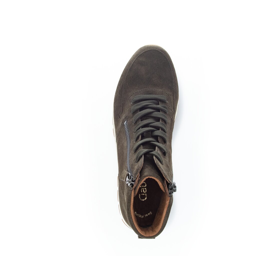 Gabor fashion Schnürstiefelette grün