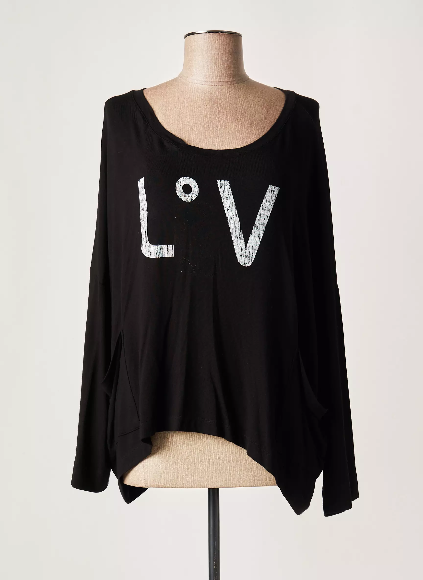Lauren Vidal Tshirts Femme couleur noir