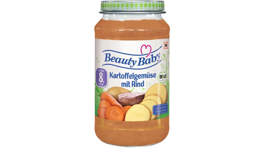 Beauty Baby Kartoffeltopf mit Rind 220 g