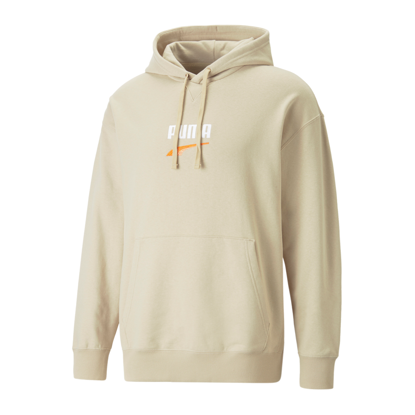 PUMA DOWNTOWN Logo Hoody Braun F88