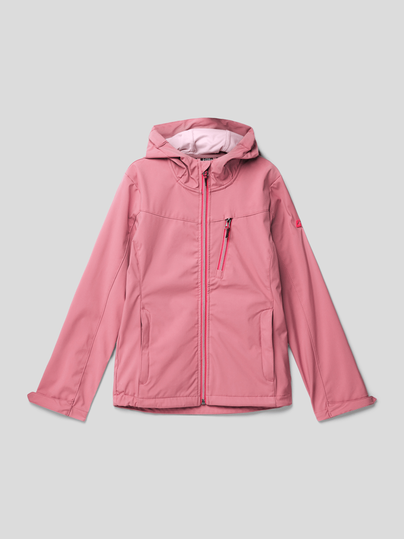 Jacke mit Reißverschlusstaschen Modell 'KOS' in altrosa