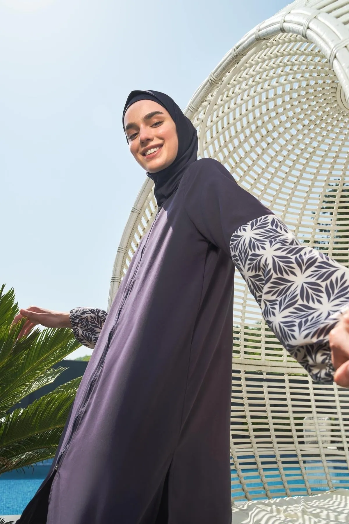 DeFacto  Burkini im 4er-Pack mit wasserabweisendem Muster und normaler Passform